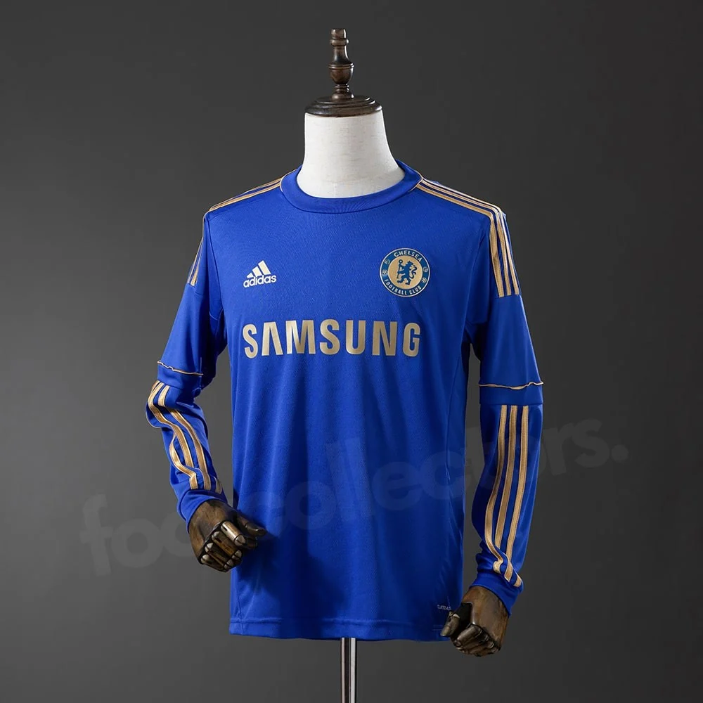 ウェア Chelsea 2012 2013  Foot Collectors Camiseta de local del Chelsea 2012-2013, manga larga