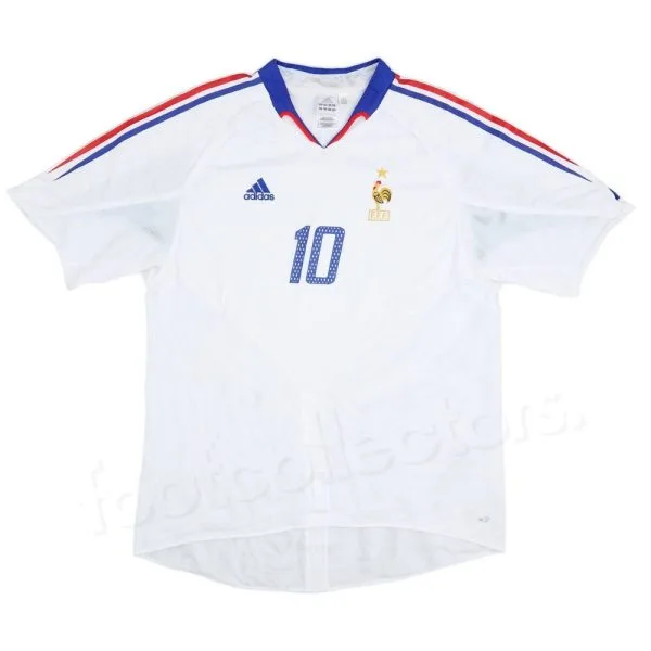 Maillot Equipe de France Exterieur 2004-2006 Zidane