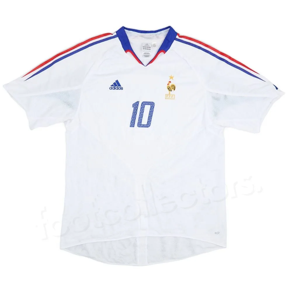 Maillot Equipe de France Away 2004 - 2006 Zidane