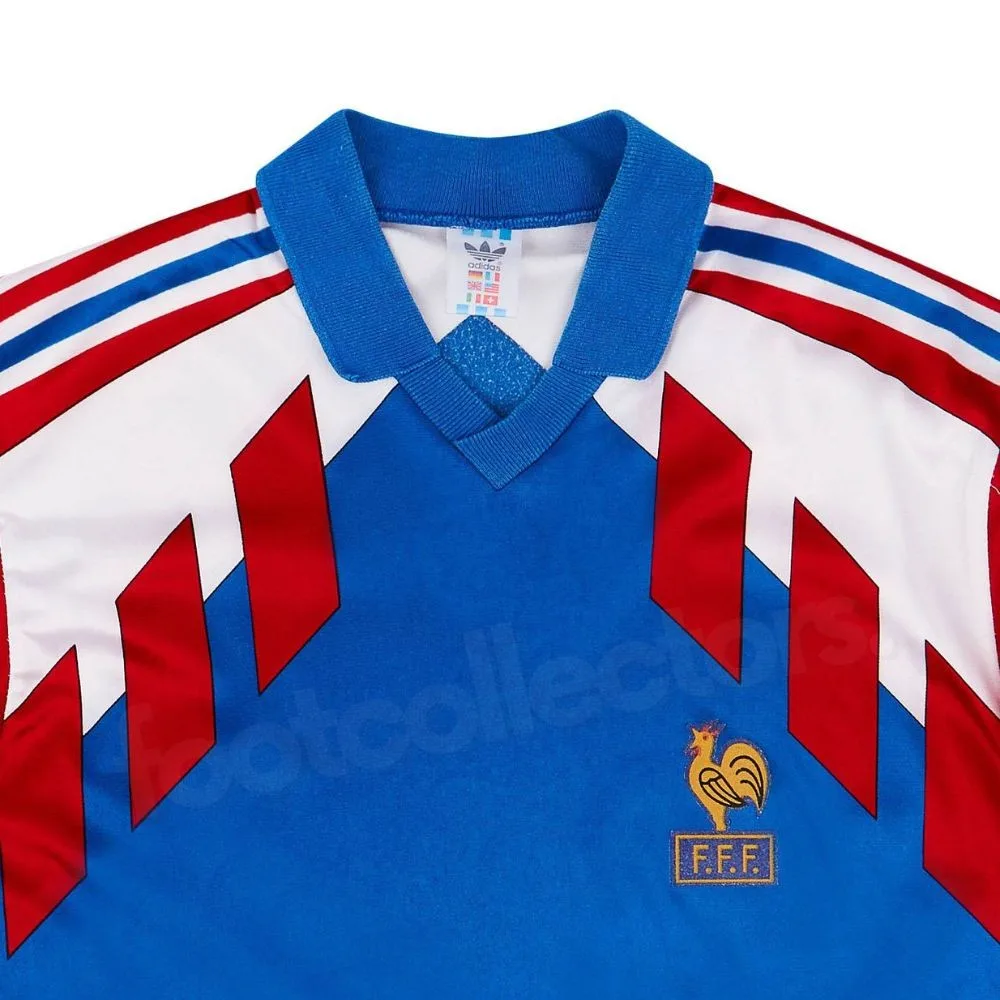 Heimtrikot der französischen Nationalmannschaft 1990–1992