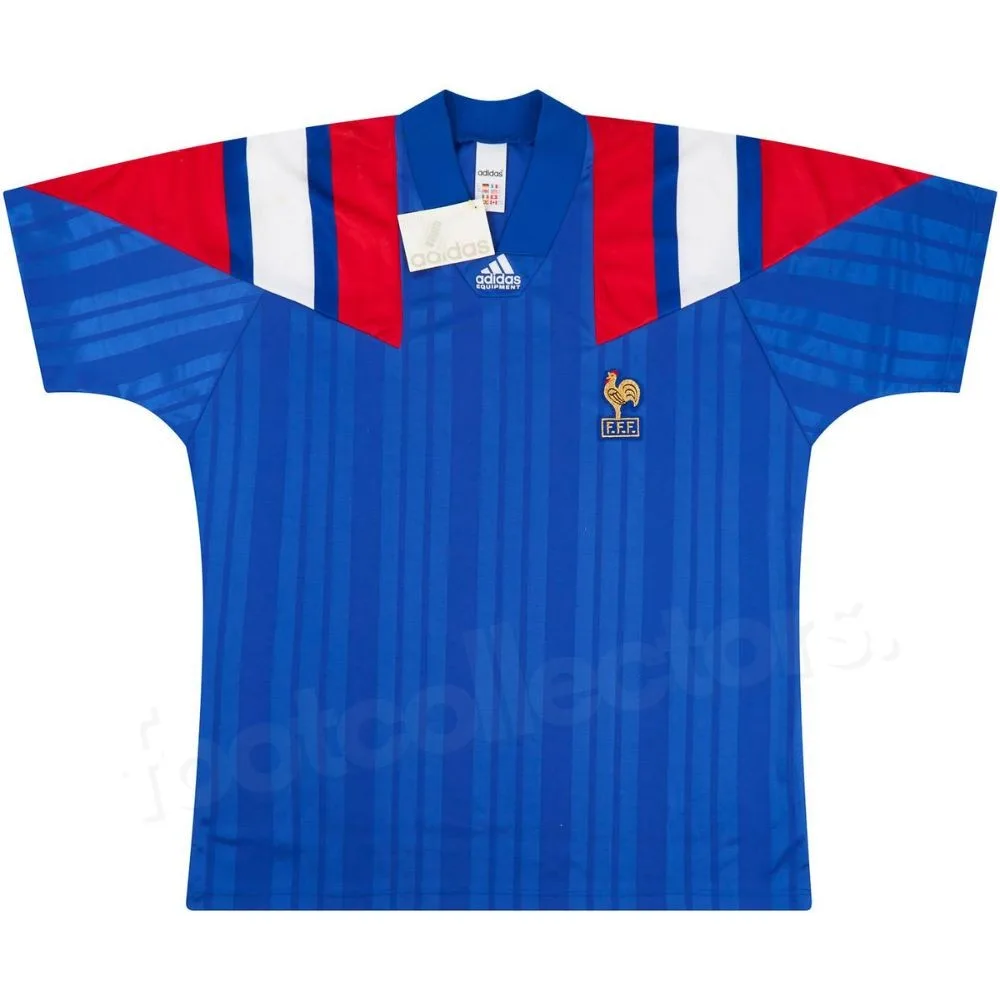 Maillot Equipe de France Domicile 1992 - 1994