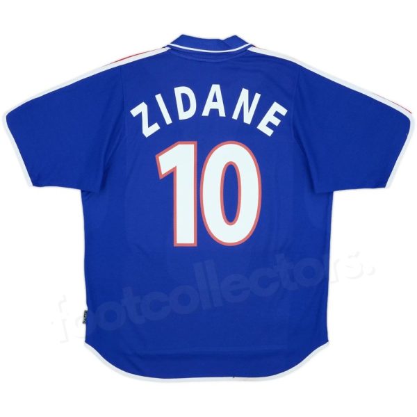 Maillot Equipe de France Domicile 2000-2002 Zidane