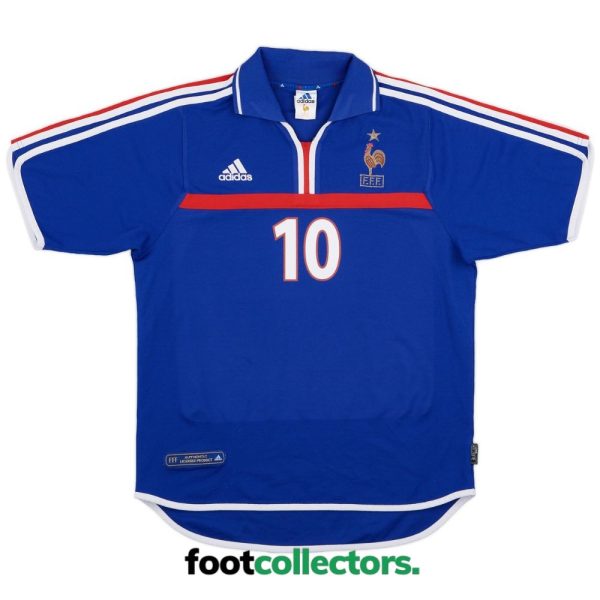 Maillot Equipe de France Domicile 2000 – 2002 Zidane