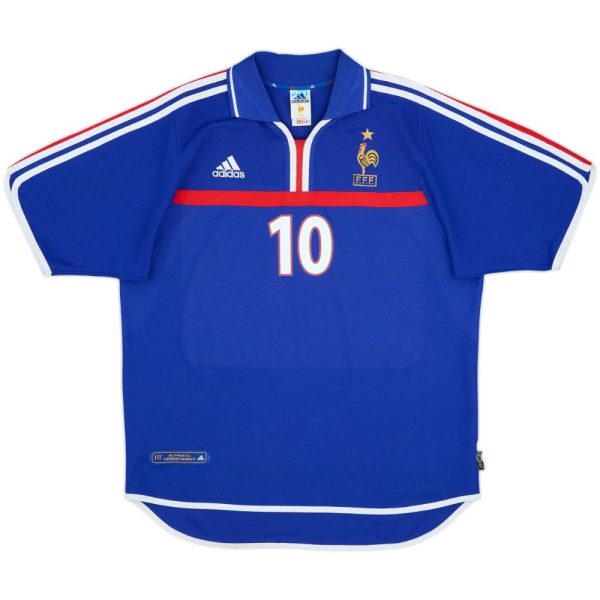 Maillot Equipe de France Domicile 2000-2002 Zidane