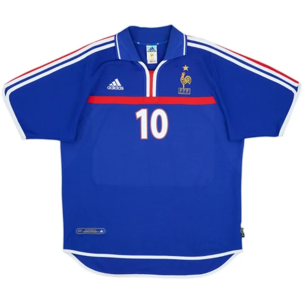 Maillot Equipe de France Domicile 2000-2002 Zidane