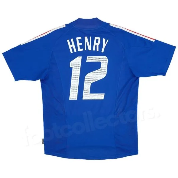 Maillot Equipe de France Domicile 2002-2004 Henry