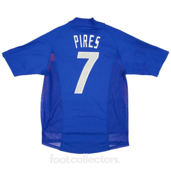 Maillot Equipe de France Domicile 2002 2004 Pires 1