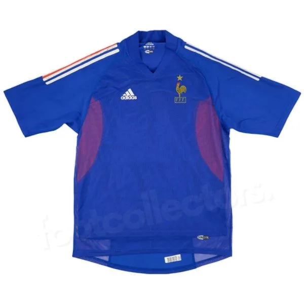 Maillot Equipe de France Domicile 2002-2004 Pires
