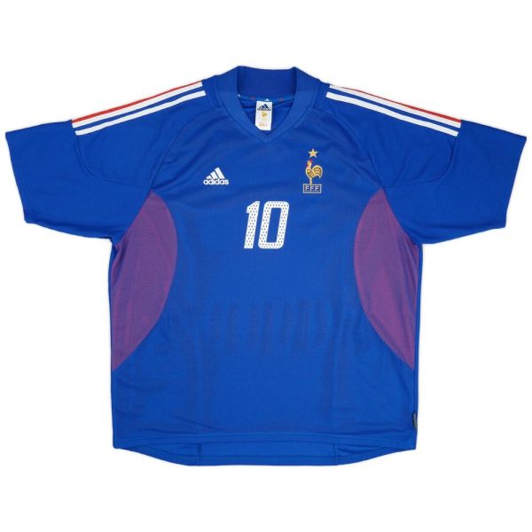 Maillot Equipe de France Domicile 2002-2004 Zidane