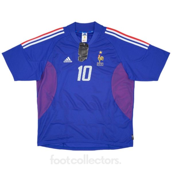 Maillot Equipe de France Domicile 2002 - 2004 Zidane