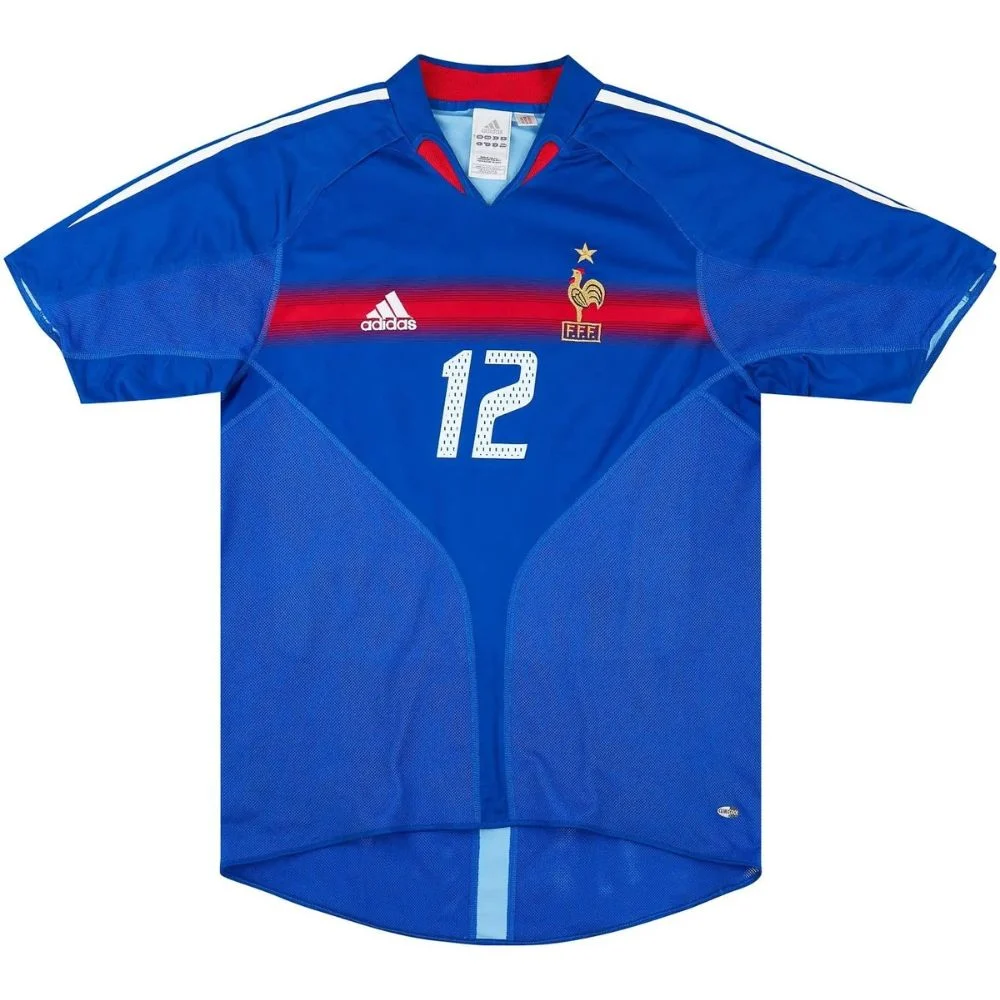 France National Team Home Jersey 2004-2006 Henry