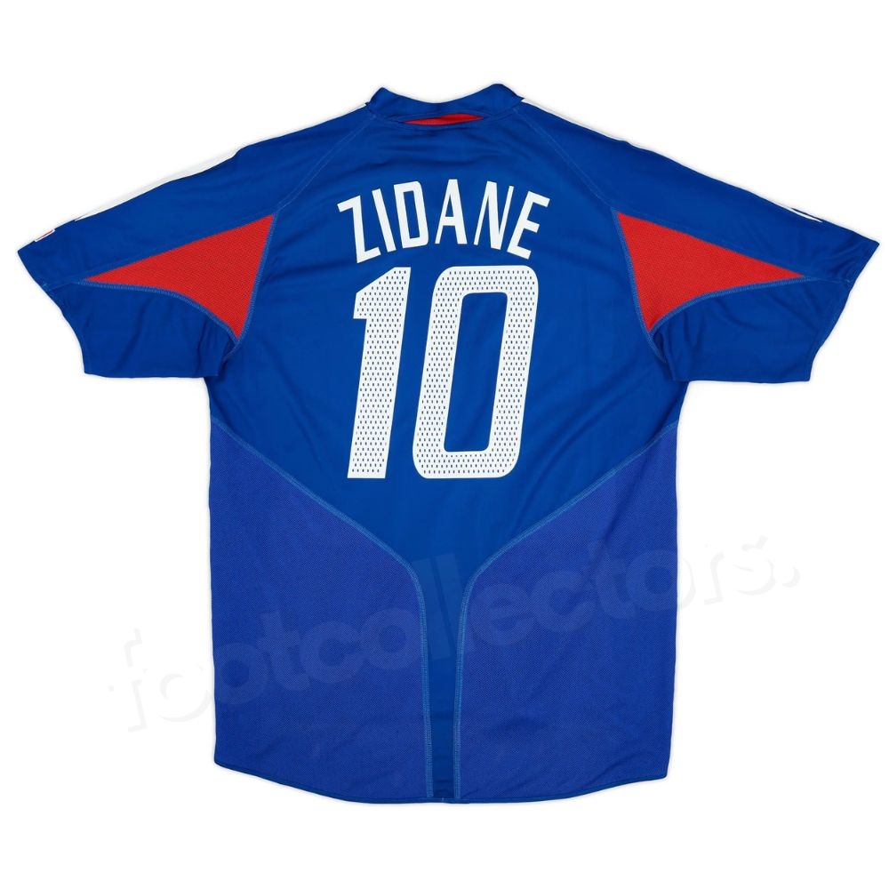 Maillot Equipe de France Domicile 2004-2006 Zidane