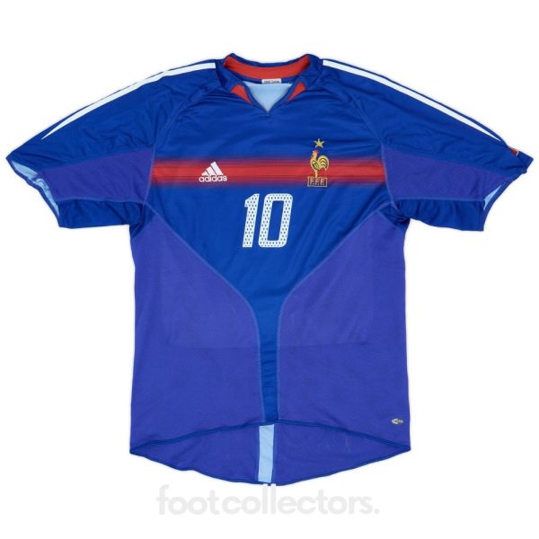 Maillot Equipe de France Domicile 2004 - 2006 Zidane