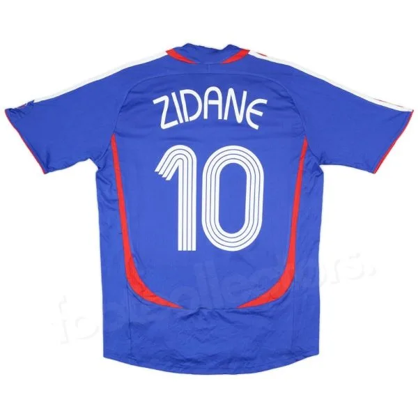 Maillot Equipe de France Domicile 2006-2007 Zidane