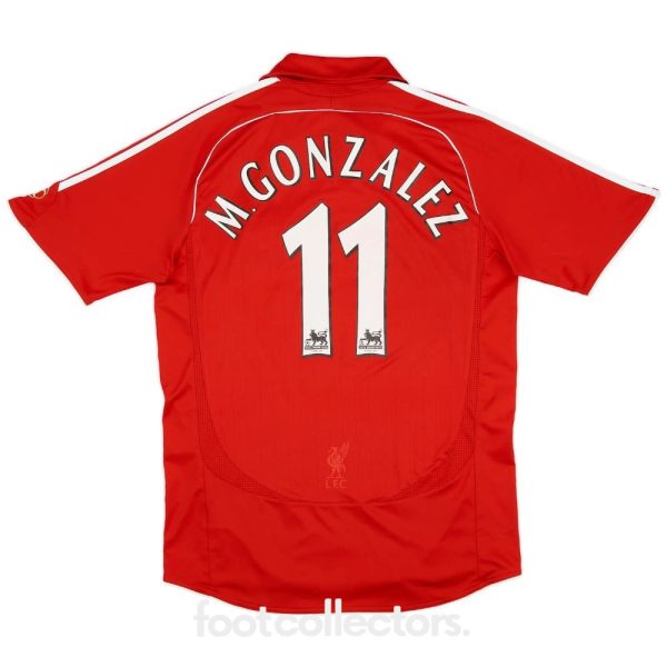 Maillot Liverpool Away 2004-2008 Gonzalez