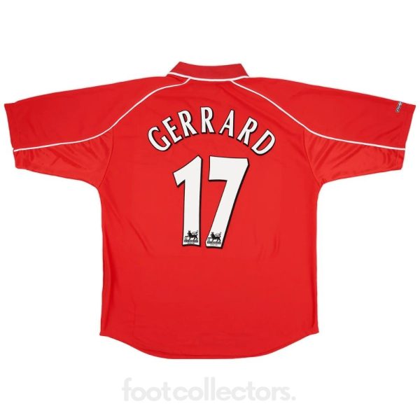 Maillot Liverpool Domicile 2000-2002 Gerrard