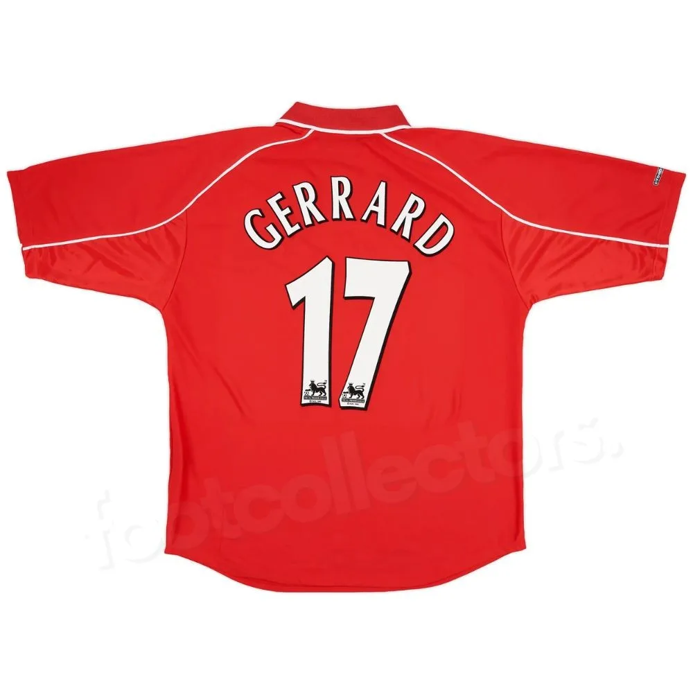 Maillot Liverpool Domicile 2000-2002