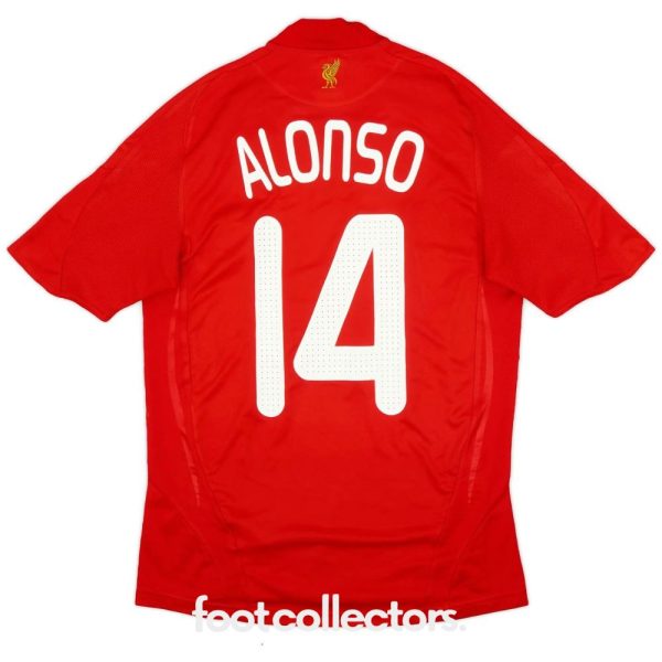 Maillot Liverpool Domicile 2008-2010 Alonso