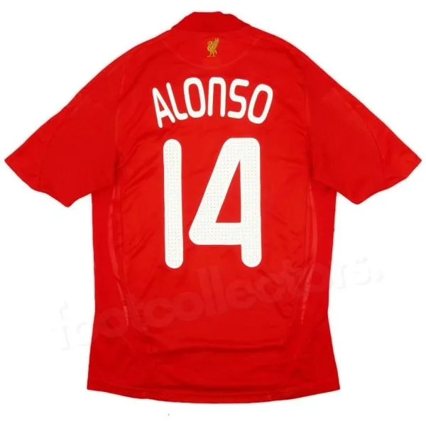 Maillot Liverpool Domicile 2008-2010 Alonso