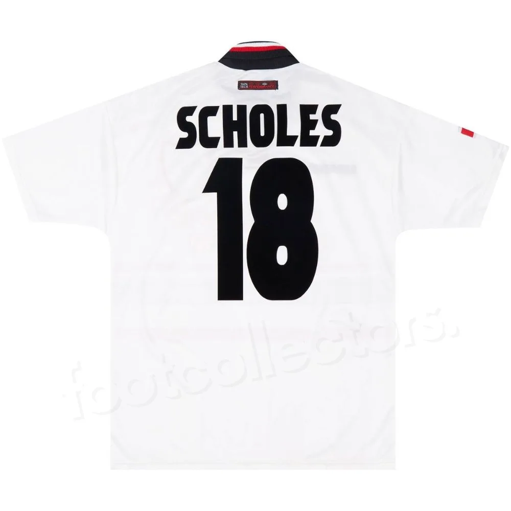 Maillot Manchester United Away 1997-1999 Scholes