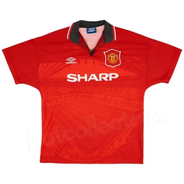 Maillot Manchester United Domicile 1994-1996 Cole