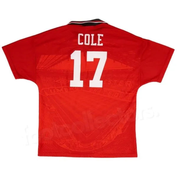 Maillot Manchester United Domicile 1994-1996 Cole