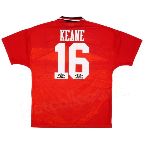 Maillot Manchester United Domicile 1994-1996 Keane