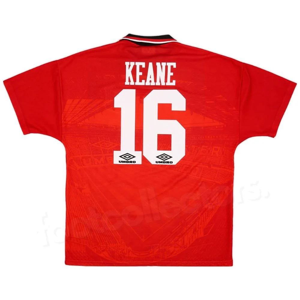 Maillot Manchester United Domicile 1994-1996 Keane