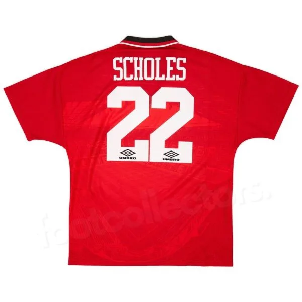 Maillot Manchester United Domicile 1994-1996 Scholes