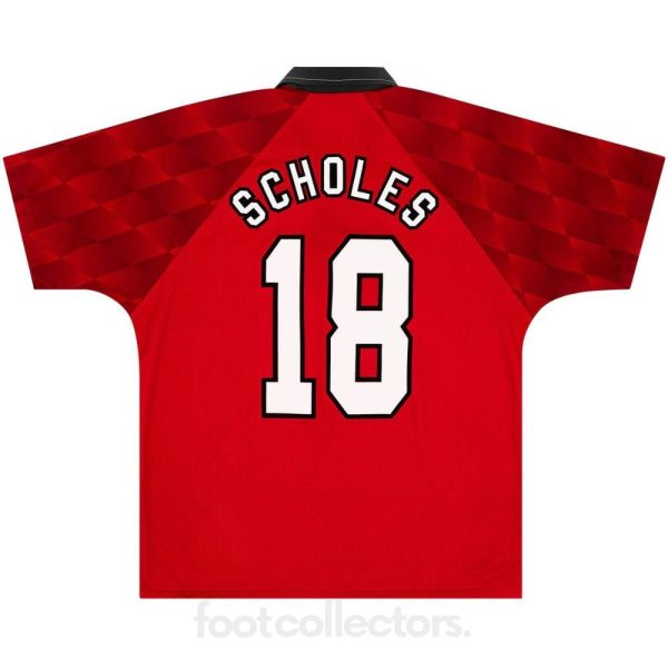 Maillot Manchester United Domicile 1996-1998 Scholes