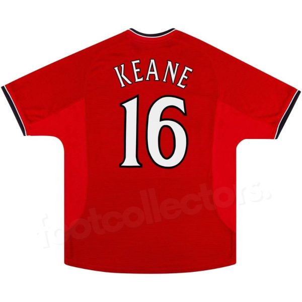 Maillot Manchester United Domicile 2000-2002 Keane