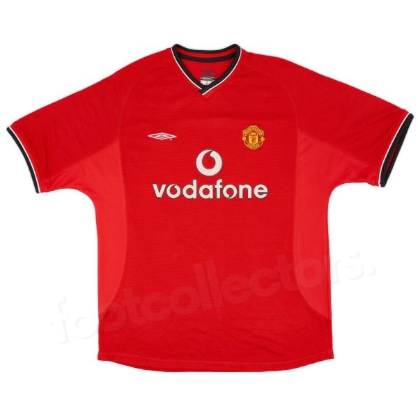 Maillot Manchester United Domicile 2000-2002 Scholes
