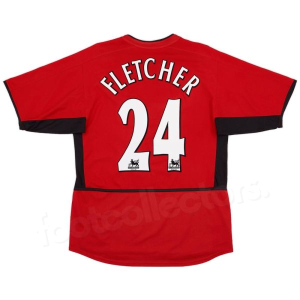 Maillot Manchester United Domicile 2002-2004 Fletcher