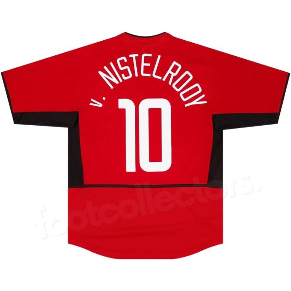 Maillot Manchester United Domicile 2002-2004 Nistelrooy