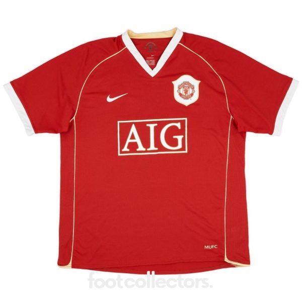 Maillot Manchester United Domicile 2006-2007 Ferdinand