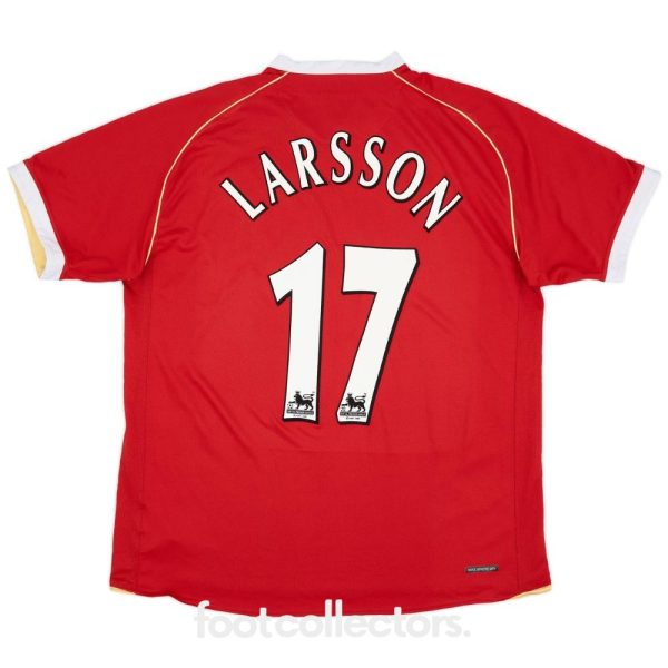 Maillot Manchester United Domicile 2006-2007 Larsson