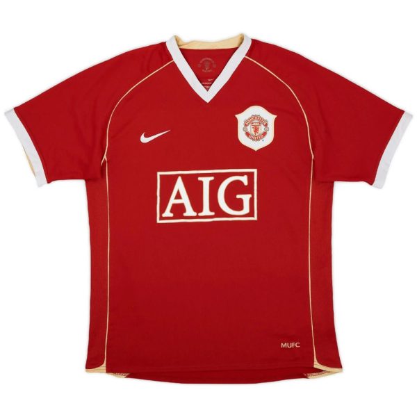 Maillot Manchester United Domicile 2006-2007 Solskjaer