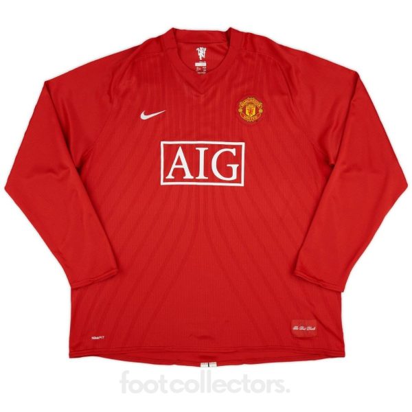 Maillot Manchester United Domicile 2007-2009 Berbatov