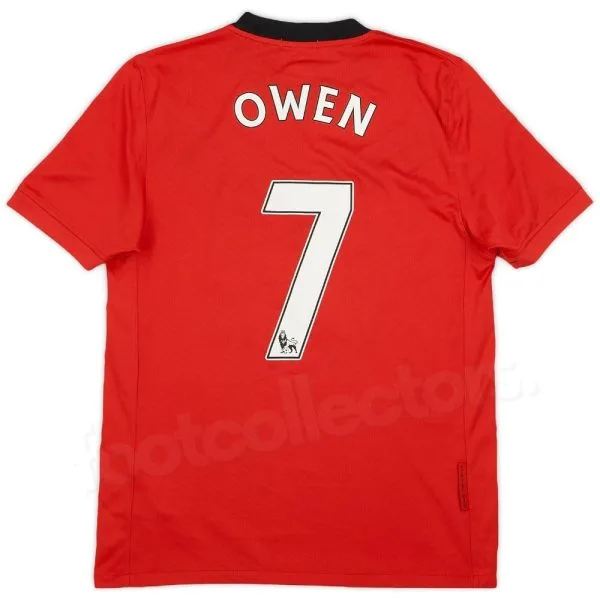 Maillot Manchester United Domicile 2009-2010 Owen