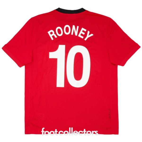 Maillot Manchester United Domicile 2009-2010 Rooney