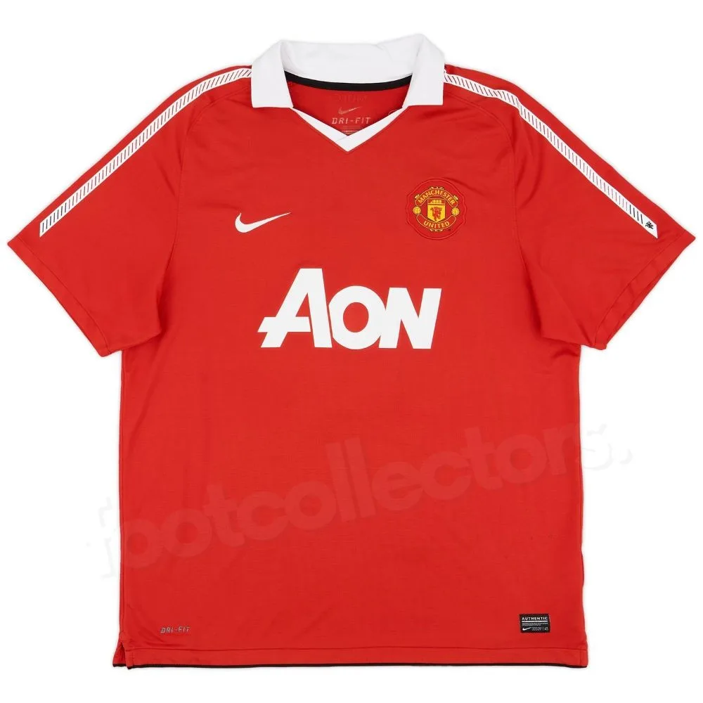 Maillot Manchester United Domicile 2010-2011 Berbatov