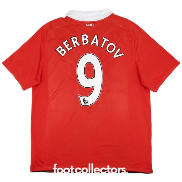 Maillot Manchester United Domicile 2010-2011 Berbatov