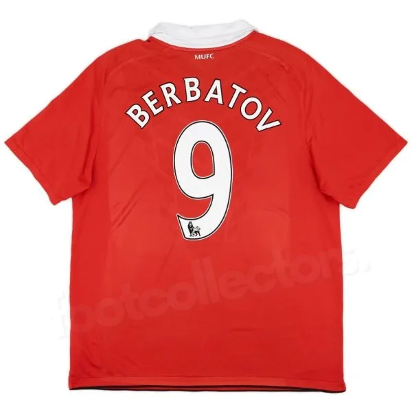 Maillot Manchester United Domicile 2010-2011 Berbatov