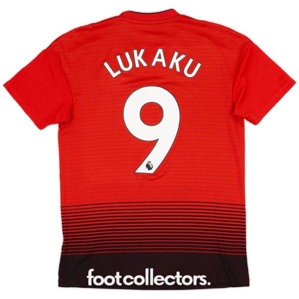 Maillot Manchester United Domicile 2018-2019 Lukaku