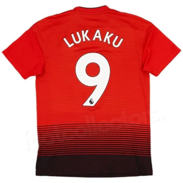 Maillot Manchester United Domicile 2018-2019 Lukaku