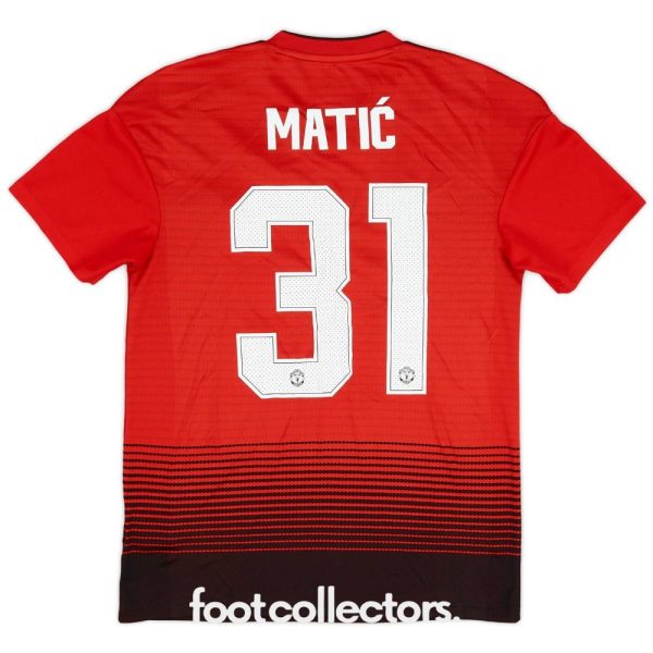 Maillot Manchester United Domicile 2018-2019 Matic