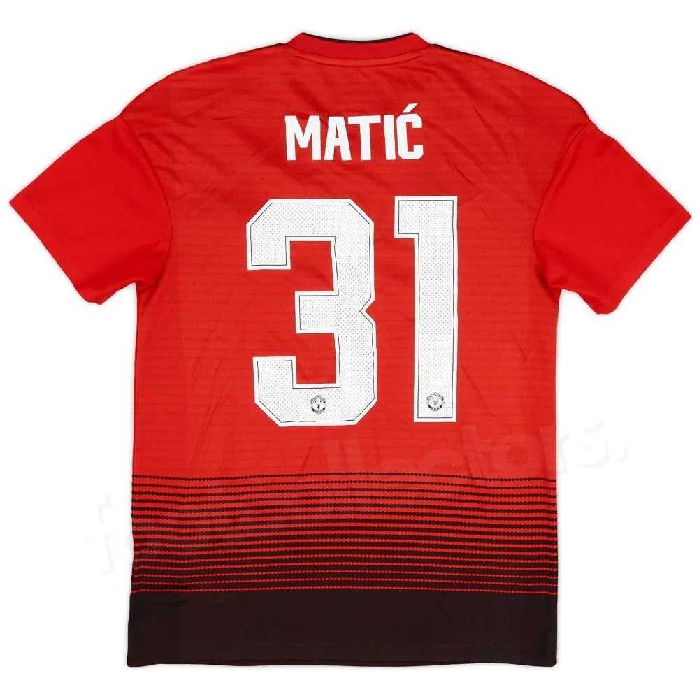Maillot Manchester United Domicile 2018-2019 Matic