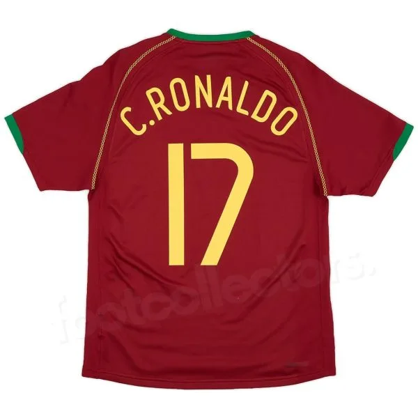Maillot Portugal Domicile 2006 Ronaldo