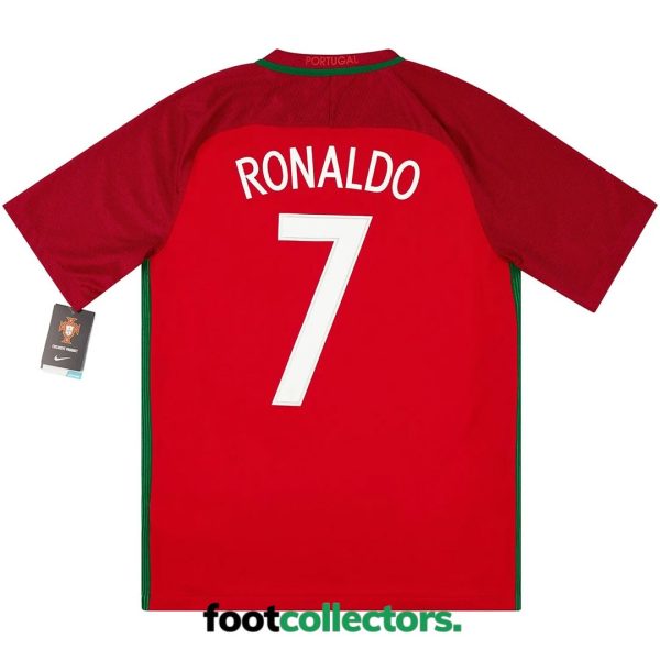 Maillot Portugal Domicile 2016 Ronaldo