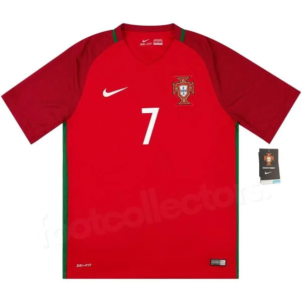 Maillot Portugal Domicile 2016 Ronaldo